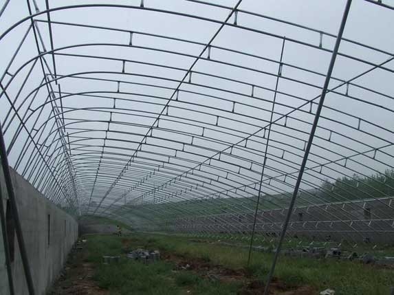 農用鋼架大棚骨架簡易大棚的安裝步驟