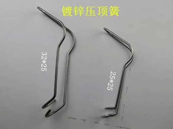 大棚壓頂簧安裝效果圖