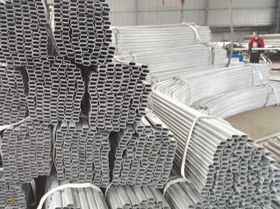 25x50橢圓大棚管折彎效果圖 25x50橢圓大棚管折彎效果圖